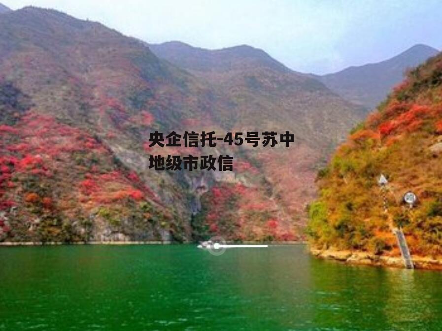 央企信托-45号苏中地级市政信