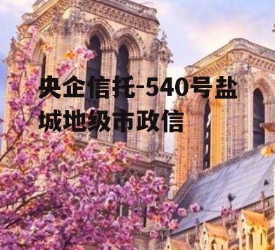 央企信托-540号盐城地级市政信