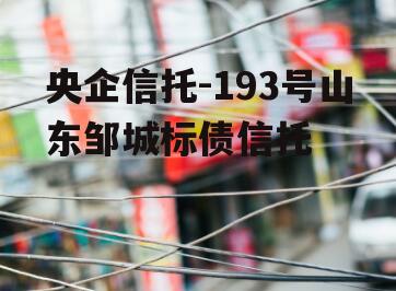 央企信托-193号山东邹城标债信托