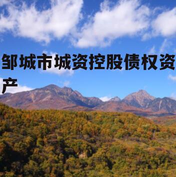 邹城市城资控股债权资产