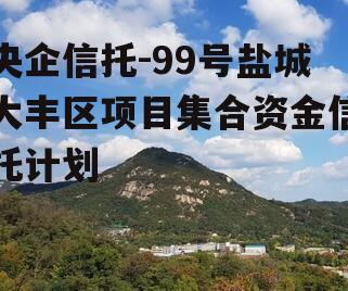 央企信托-99号盐城大丰区项目集合资金信托计划