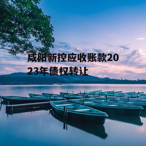 咸阳新控应收账款2023年债权转让