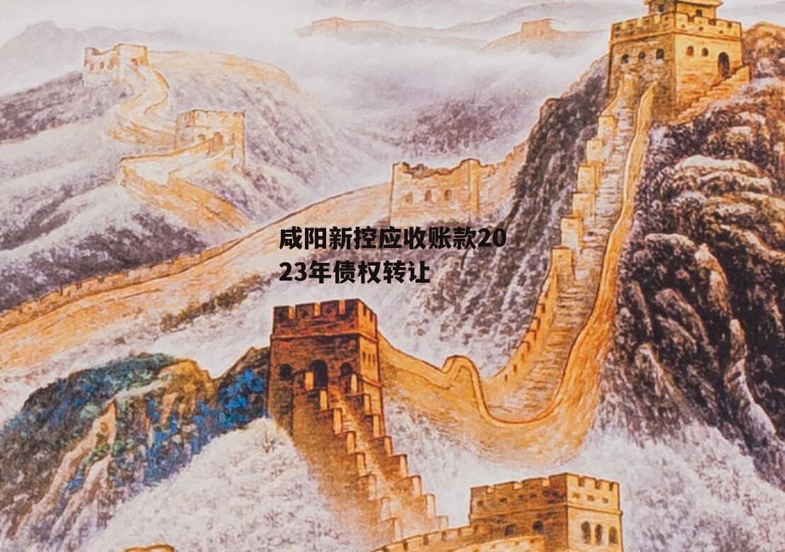 咸阳新控应收账款2023年债权转让