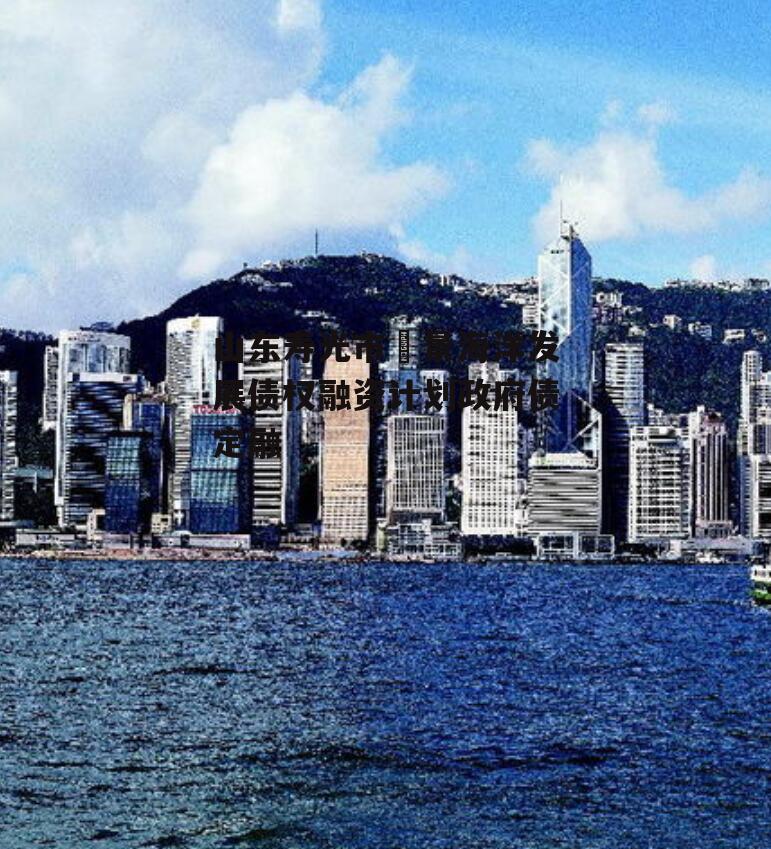 山东寿光市昇景海洋发展债权融资计划政府债定融