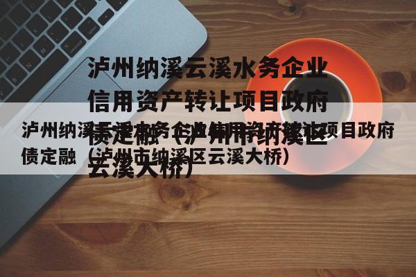 泸州纳溪云溪水务企业信用资产转让项目政府债定融（泸州市纳溪区云溪大桥）