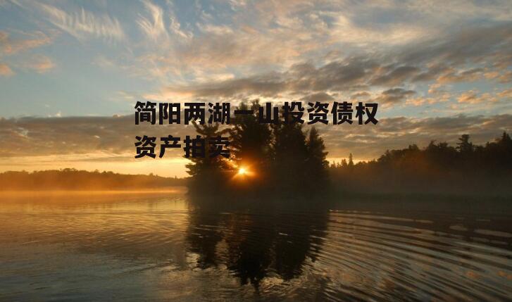 简阳两湖一山投资债权资产拍卖