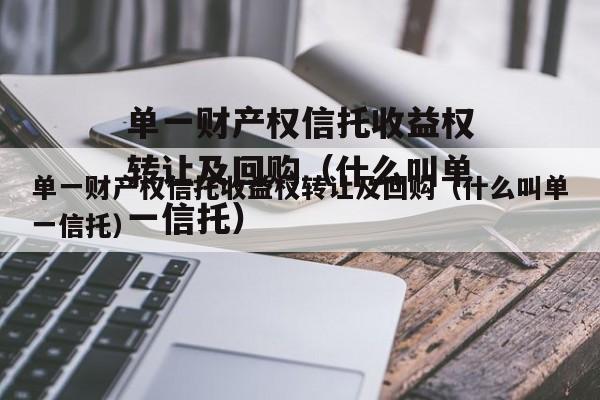 单一财产权信托收益权转让及回购（什么叫单一信托）