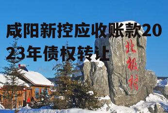 咸阳新控应收账款2023年债权转让