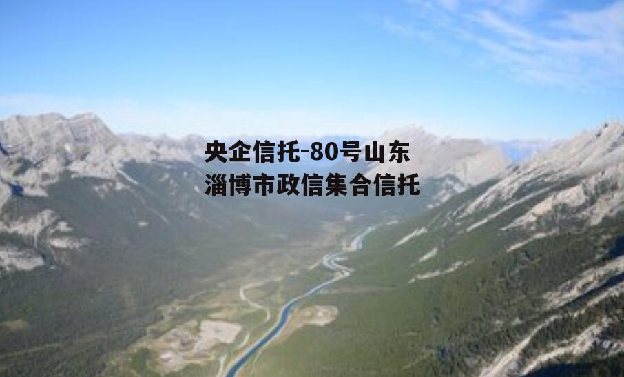央企信托-80号山东淄博市政信集合信托