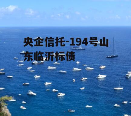 央企信托-194号山东临沂标债