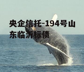 央企信托-194号山东临沂标债