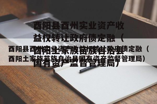 酉阳县酉州实业资产收益权转让政府债定融（酉阳土家族苗族自治县国有资产监督管理局）