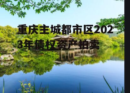 重庆主城都市区2023年债权资产拍卖