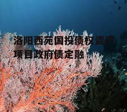 洛阳西苑国投债权资产项目政府债定融
