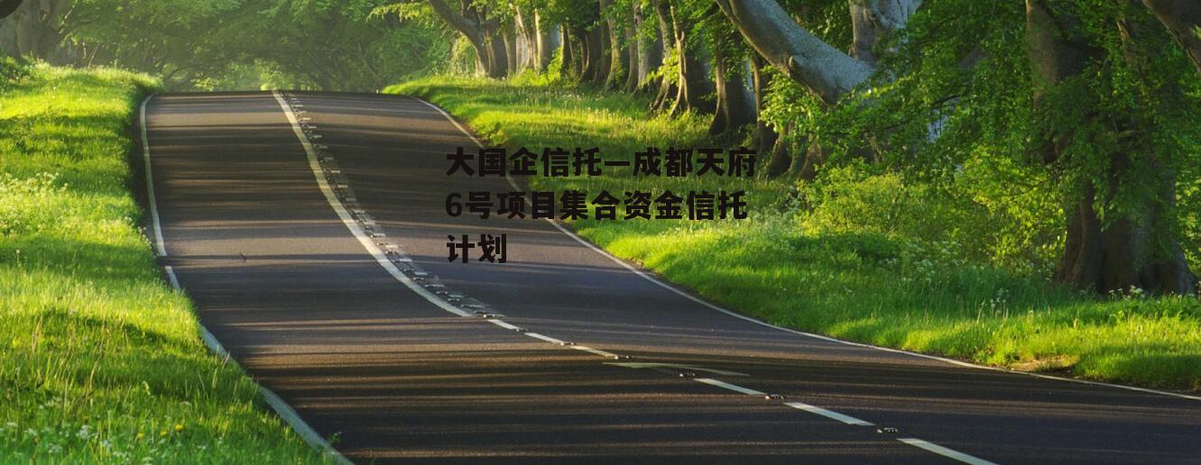 大国企信托—成都天府6号项目集合资金信托计划