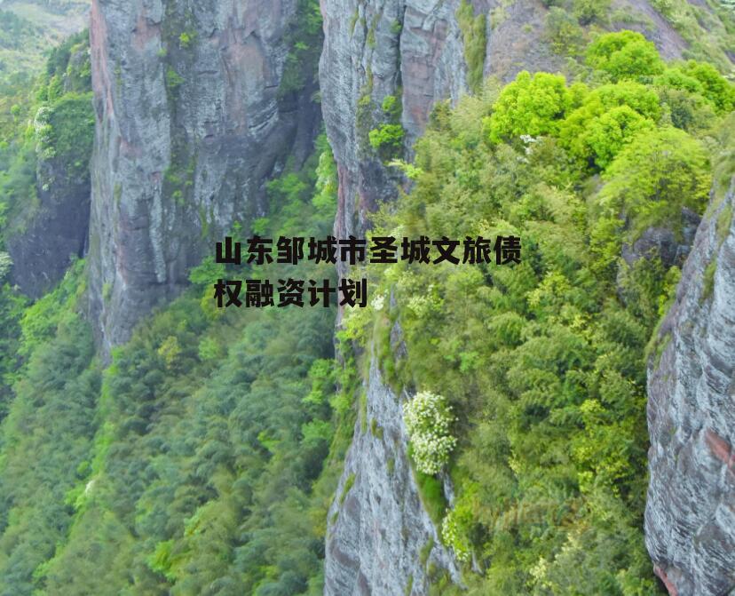 山东邹城市圣城文旅债权融资计划