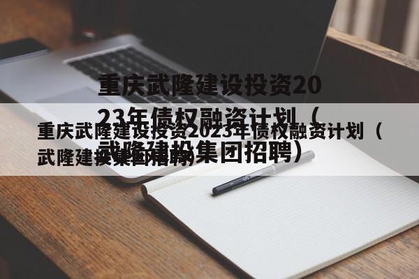 重庆武隆建设投资2023年债权融资计划（武隆建投集团招聘）