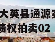 四川大英县通源实业2023债权拍卖02 四川大英县通源实业2023债权拍卖02