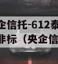 央企信托-612泰州市非标（央企信托）