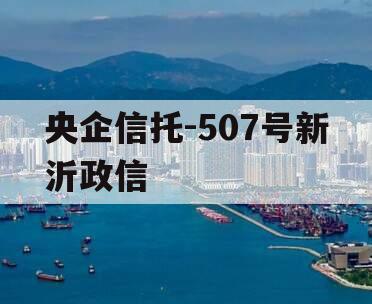 央企信托-507号新沂政信