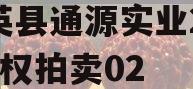 大英县通源实业2023债权拍卖02