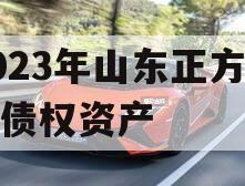 2023年山东正方控股债权资产
