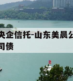 央企信托-山东美晨公司债