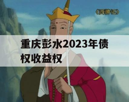 重庆彭水2023年债权收益权