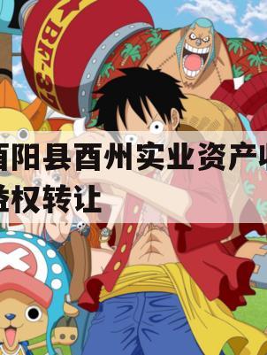 酉阳县酉州实业资产收益权转让