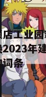 包含颜店工业园新旧动能转换2023年建设项目的词条