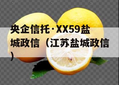 央企信托·XX59盐城政信（江苏盐城政信）