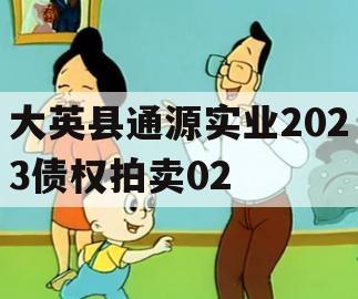 大英县通源实业2023债权拍卖02