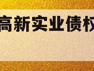 洛阳高新实业债权资产项目