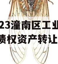 2023潼南区工业投资债权资产转让