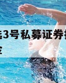 智选3号私募证券投资基金