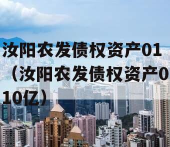 汝阳农发债权资产01（汝阳农发债权资产010亿）