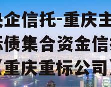 大央企信托-重庆主城区标债集合资金信托计划（重庆重标公司）