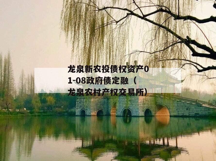 龙泉新农投债权资产01-08政府债定融（龙泉农村产权交易所）