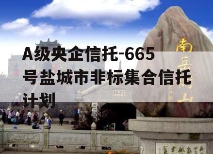 A级央企信托-665号盐城市非标集合信托计划