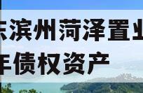 山东滨州菏泽置业2023年债权资产 山东滨州菏泽置业2023年债权资产