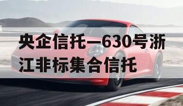 央企信托—630号浙江非标集合信托