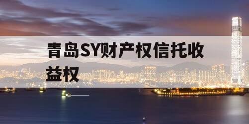 青岛SY财产权信托收益权