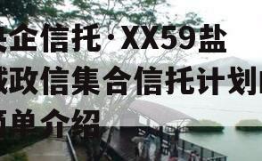央企信托·XX59盐城政信集合信托计划的简单介绍