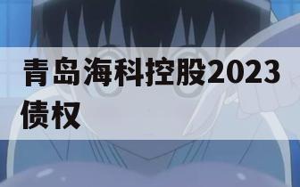 青岛海科控股2023债权
