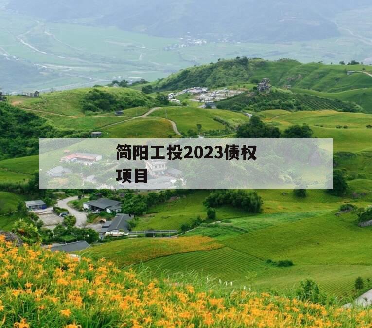简阳工投2023债权项目 简阳工投2023债权项目
