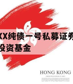 XX纯债一号私募证券投资基金