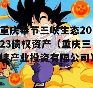 重庆奉节三峡生态2023债权资产（重庆三峡产业投资有限公司）
