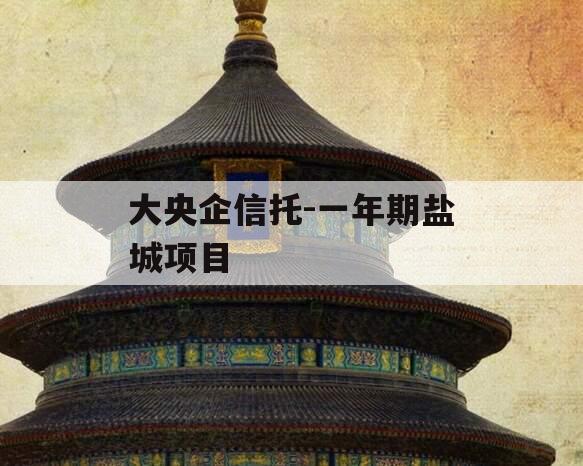 大央企信托-一年期盐城项目
