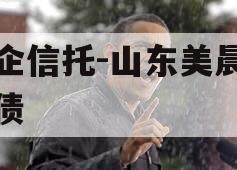 央企信托-山东美晨公司债