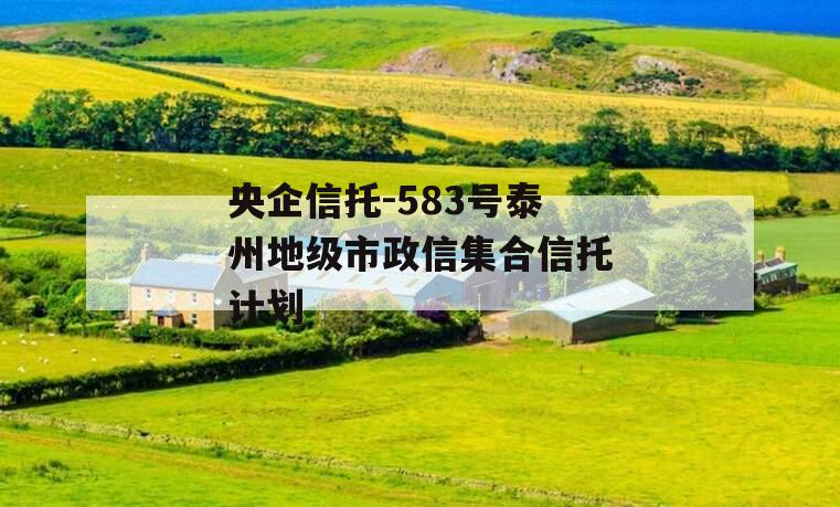 央企信托-583号泰州地级市政信集合信托计划